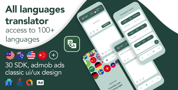 [Download] Language Translator App – Android Multi Language Translation App 