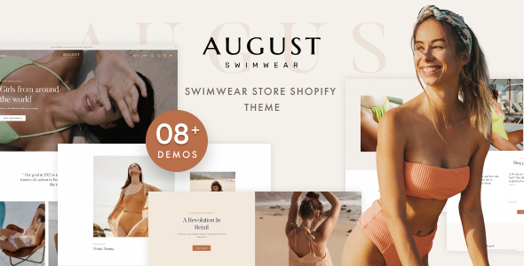 [Download] August – Multipurpose Shopify Theme 