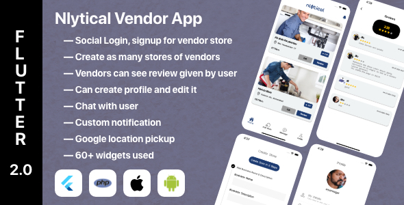 [Download] Vendor Business Listing Flutter App 