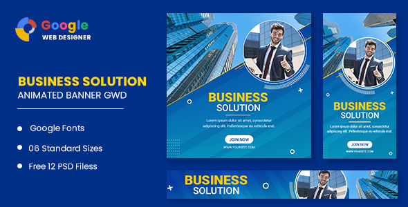 [Download] Business Solution Animated Banner Google Web Designer 