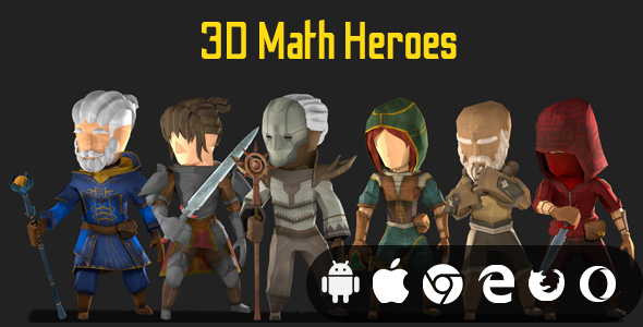 [Download] 3D Math Heroes – Cross Platform Educational Game 