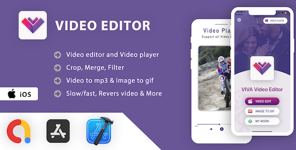 [Download] Video Editor & Video Player App – iOS App Source Code 