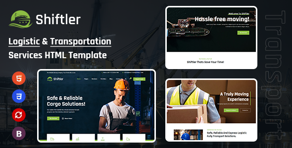 [Download] Shiftler – Transportation & Logistics HTML Template 