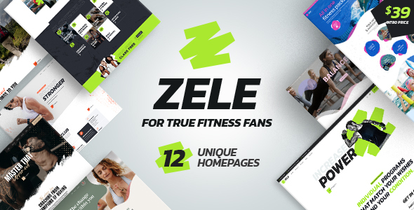 [Download] Zele – Fitness Gym & Sports WordPress Theme 