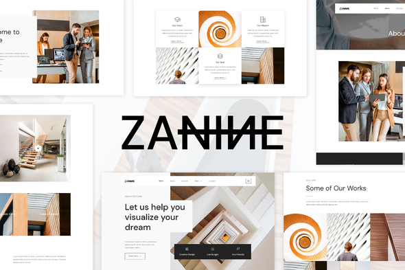 [Download] Zanine – Architecture Agency Elementor Template Kit 