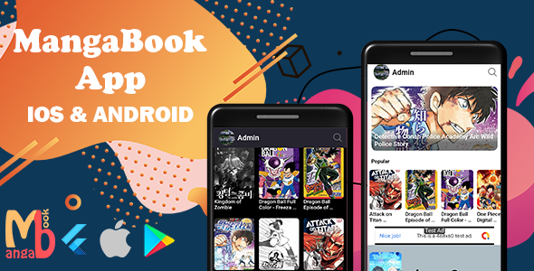 [Download] MangaBook – Flutter Manga App with Admin Panel 