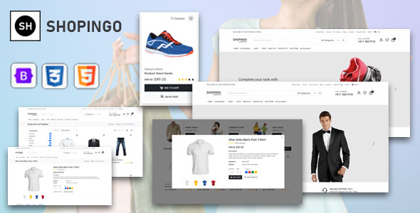 [Download] Shopingo – eCommerce HTML Template 