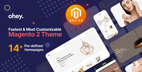 Nulled Ohey – Multipurpose Sections Magento 2 Theme free download
