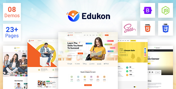 [Download] Edukon – Education and LMS HTML Template 