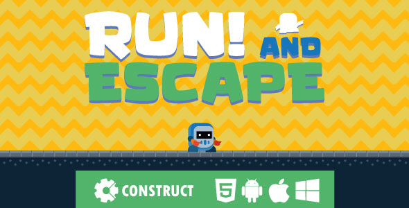 [Download] Run! and Escape – HTML5 Mobile Game 
