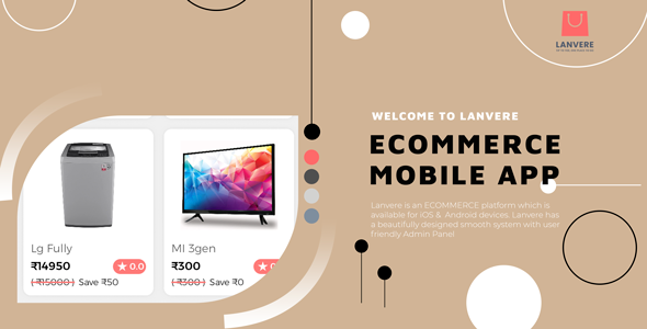 [Download] Ecommerce Android App UI Template 