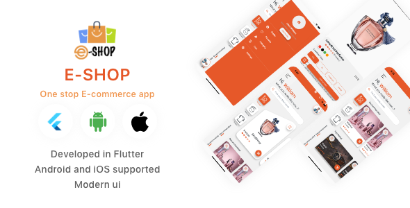 [Download] E-shop Ecommerce Shopping App UI Kit in Flutter 
