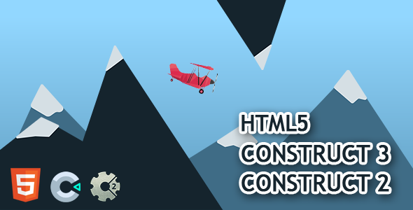 [Download] Flappy Plane HTML5 Construct 2/3 