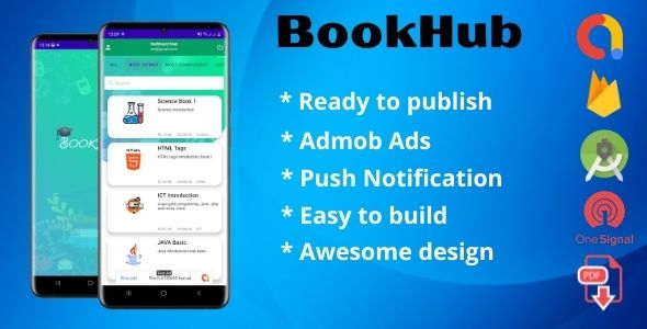 [Download] BookHub (Book App User + Admin Dashboard) 