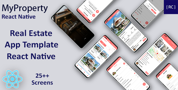 [Download] Real Estate Android App + Real Estate iOS App Template | React Native | MyProperty 