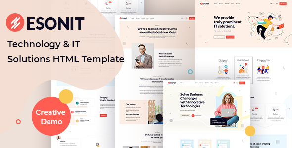 [Download] Esonit – IT solutions HTML Template 