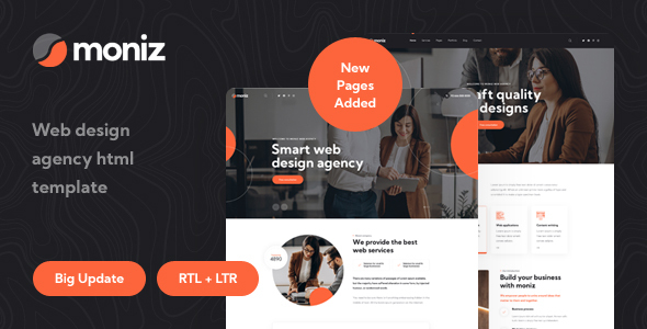 [Download] Moniz – Web Design Agency HTML Template 