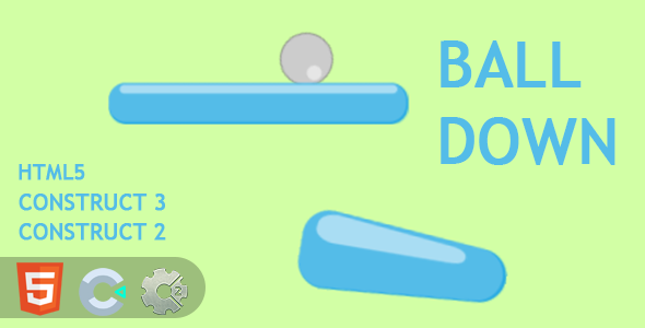 [Download] Ball Down HTML5 Construct 2/3 