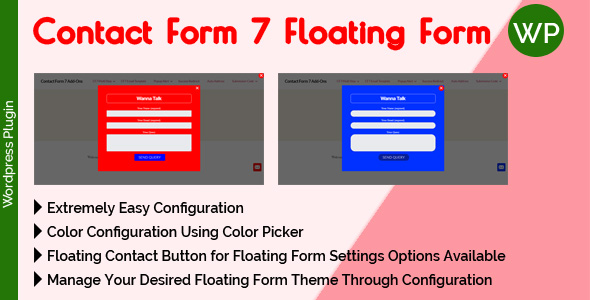 [Download] Contact Form 7 Floating Form – for Specific Post or Page or Full Website Content 