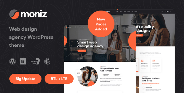 [Download] Moniz – Web Design Agency WordPress Theme 