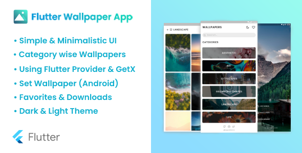 [Download] Flutter Wallpaper App 