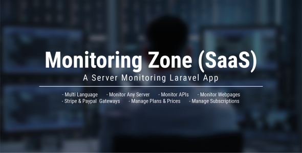 [Download] Monitoring Zone (SaaS) – Server Monitoring Laravel App 