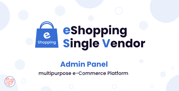 [Download] eShopping | Single Vendor Multi Purpose eCommerce System – Web admin 