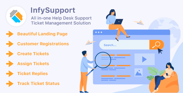 [Download] InfySupport – All in-one Laravel Help Desk Support Management Solution 