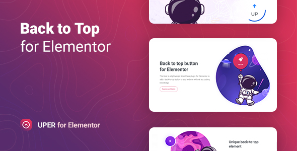 [Download] Uper – Back to Top Button for Elementor 