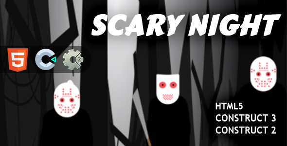 [Download] Scary Night HTML5 Construct 2/3 