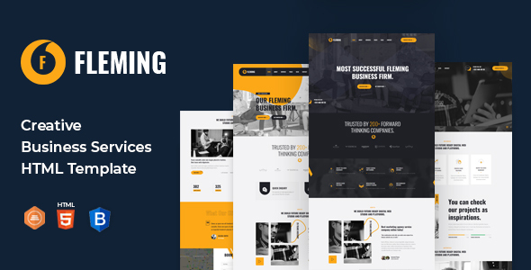 [Download] Fleming – Creative Business Services HTML Template 