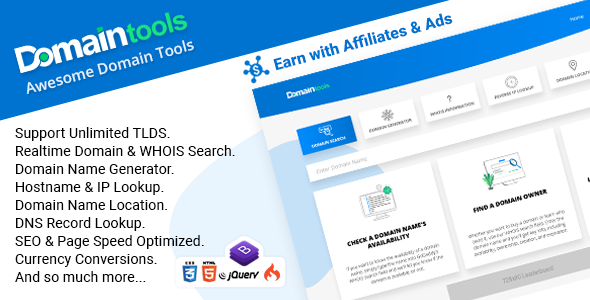 [Download] DomainTools – Awesome Domain Tools 