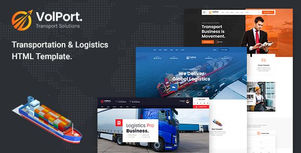 [Download] Volport – Logistics & Transport Business HTML5 Template 