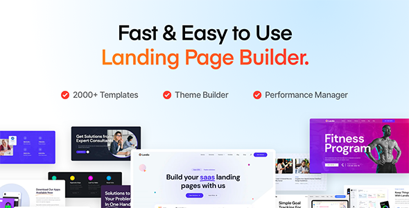 [Download] Landio – Multi-Purpose Landing Page WordPress Theme 