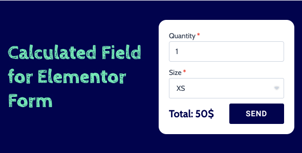 Nulled Calculated Field for Elementor Form free download