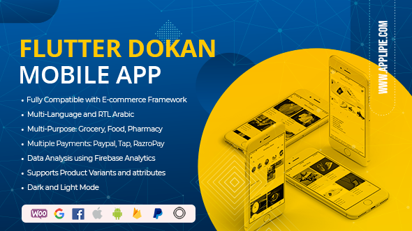 Nulled Flutter Dokan WooCommerce App free download
