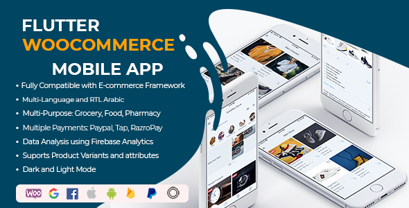 Nulled Flutter WooCommerce Android & Ios WooCommerce App – Flutter WooCommerce Android & Ios Ecommerce App free download