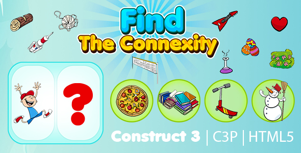 [Download] Find The Connexity Kids Learning Game (Construct 3 | C3P | HTML5) Educational Game 