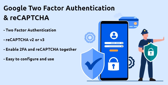 [Download] Google Two Factor Authentication & reCAPTCHA for WordPress 