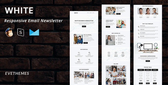 [Download] White – Responsive Email Newsletter 