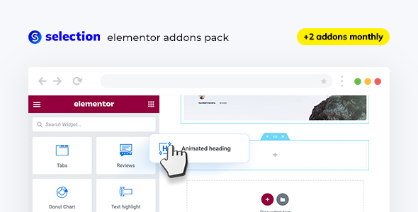 Nulled Selection  – Elementor Addons Pack for WordPress free download