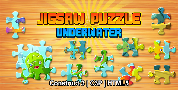 [Download] Jigsaw Puzzle Game (Construct 3 | C3P | HTML5) 