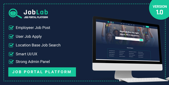 [Download] JobLab – Job Portal Platform 