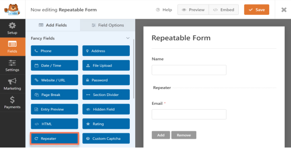 [Download] WPForms Repeater Field 