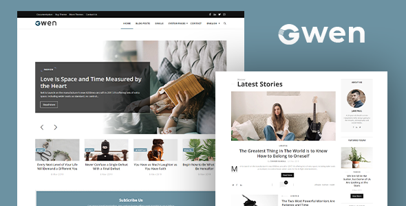 [Download] Gwen – Blog and Magazine Joomla Theme 
