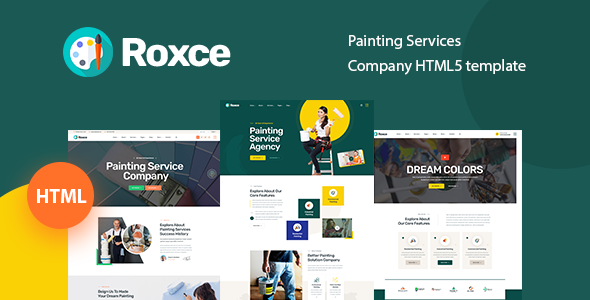 [Download] Roxce – Painting Services Company HTML5 Template 