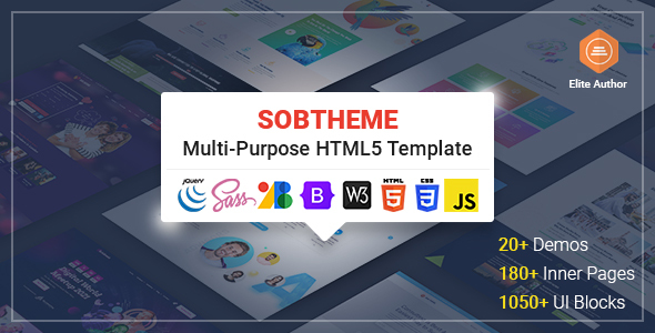 [Download] Sobtheme – Multipurpose HTML5 Template 