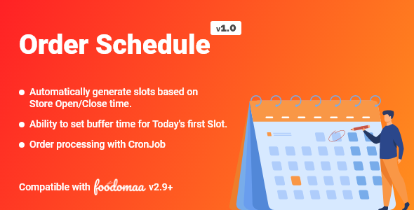 [Download] Order Schedule Module for Foodomaa 