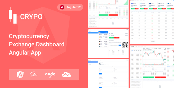[Download] Crypo – Cryptocurrency Trading Dashboard Angular App 