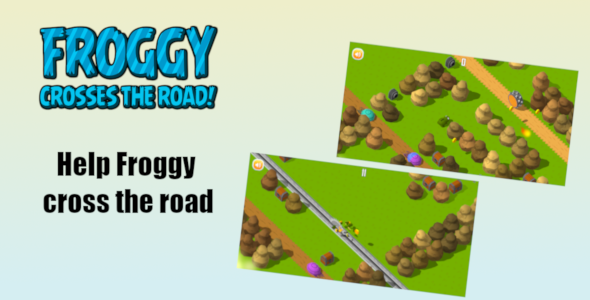 [Download] Froggy crosses the road – Complete Unity Game 